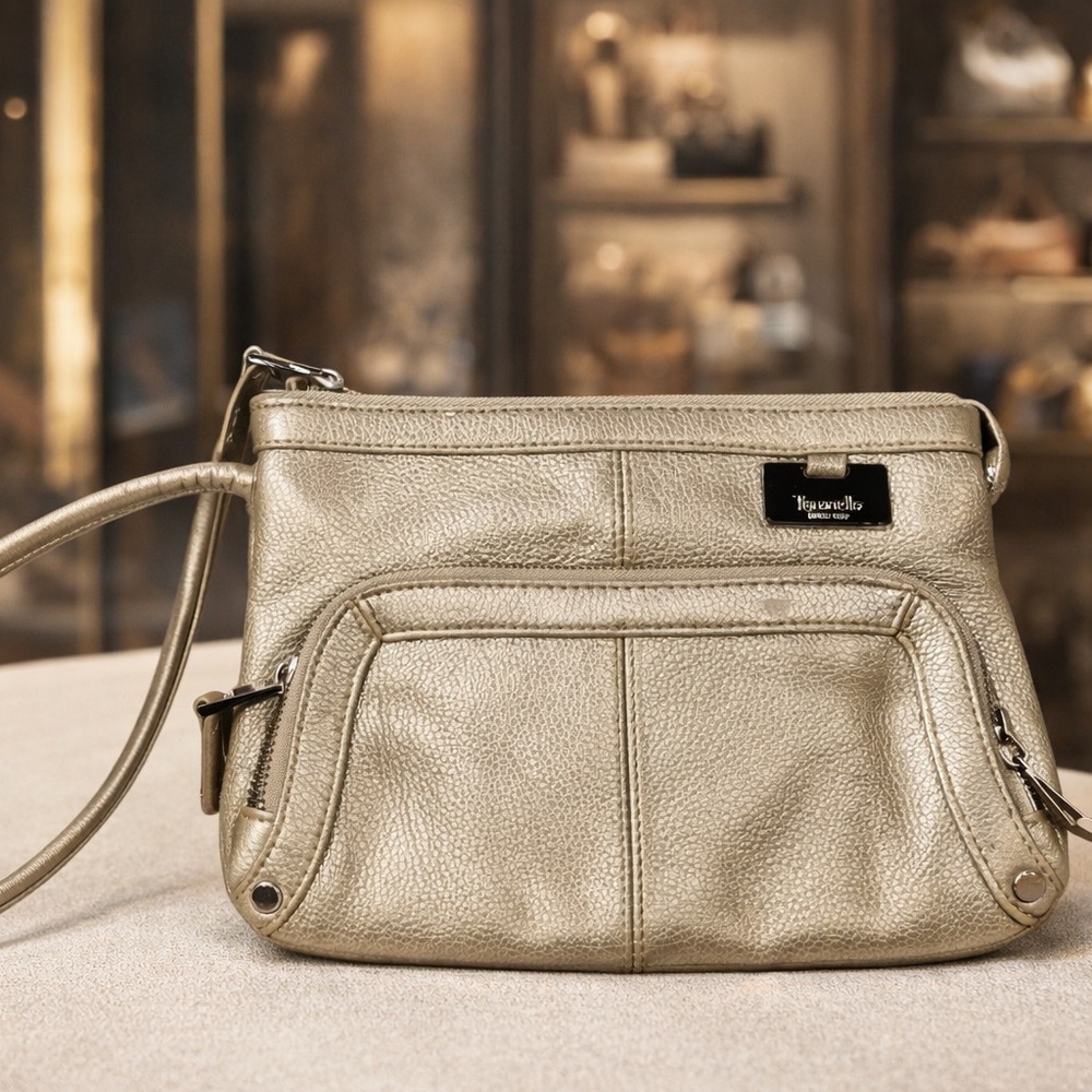 Tignanello Metallic Crossbody Bag - Picture 2 of 12